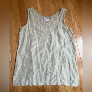 VGUC Elegant 100% Silk Sleeveless Tank Top